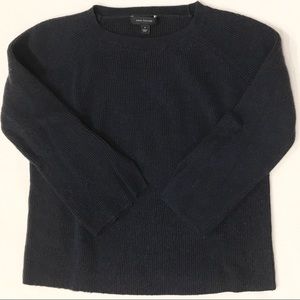 Navy Wool Sweater
